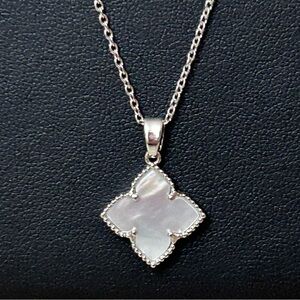 Silver MOP Necklace